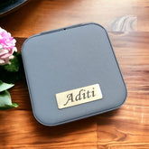 Personalized Jewellery Organiser - Gift for Her - Birthday Gift for Girls - Anniversary Gift - Velvet Jewellery case - BBD GIFTS